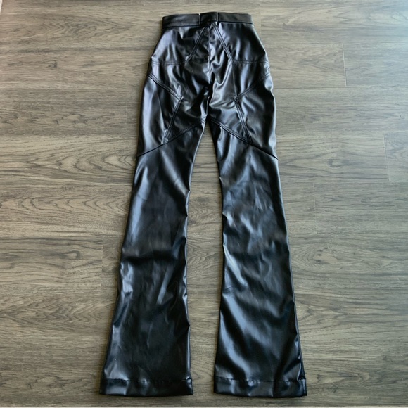 Revice Venus leather flare pant NWOT. - Picture 3 of 6
